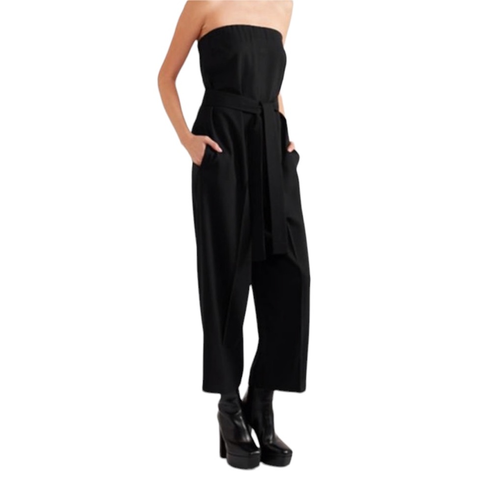 Alexander McQueen black sleeveless jumpsuit (b17)